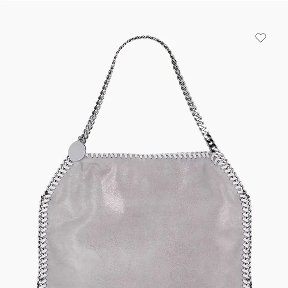 STELLA MCCARTNEY Falabella Small Tote Bag - Gray (2 chains) - Picture 2 of 8
